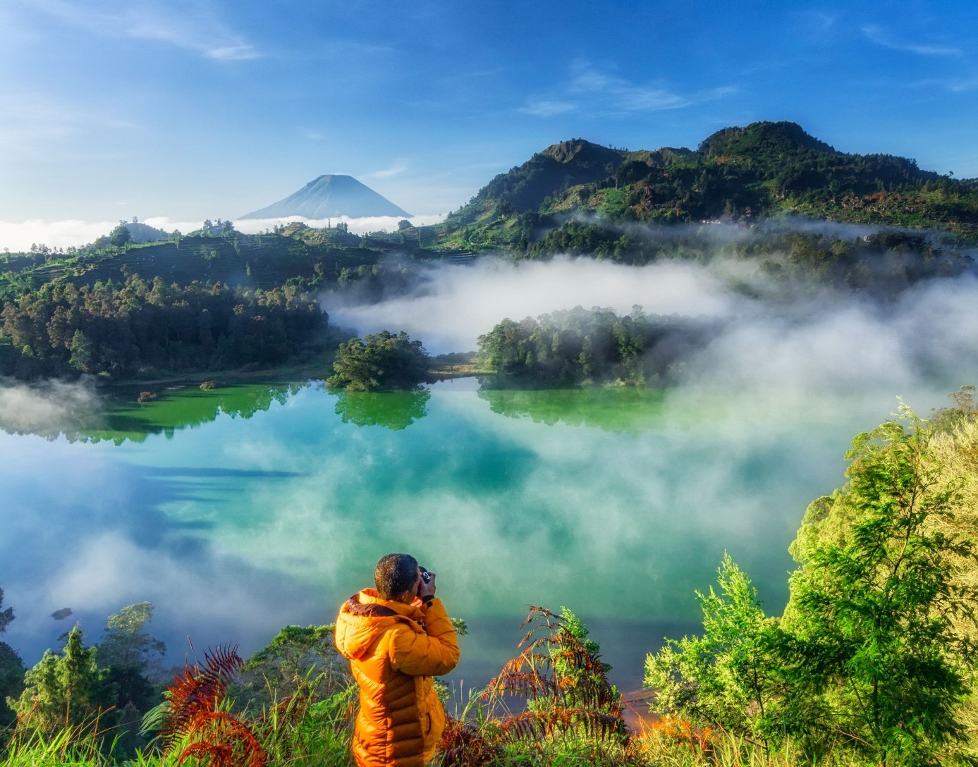 2-Daagse Tour naar Dieng Plateau & Borobudur